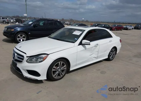 2015 Mercedes-Benz E 350 z USA, uszkodzony, nr VIN WDDHF5KB4FB128466